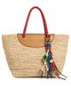 Madewell Madewell The Woven Mini Tote Festival Red Multi One - 1