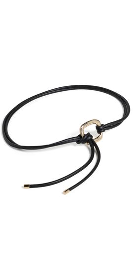 Madewell Madewell Tie Ring Belt True Black