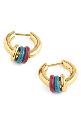 Madewell Madewell Triple-Ring Huggie Hoop Earrings