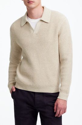 Madewell Madewell Waffle Johnny Collar Polo