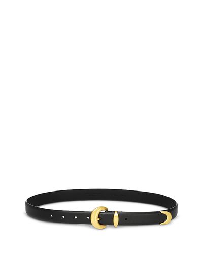 Madewell Madewell Women's Lucie Domed Buckle Leather Belt