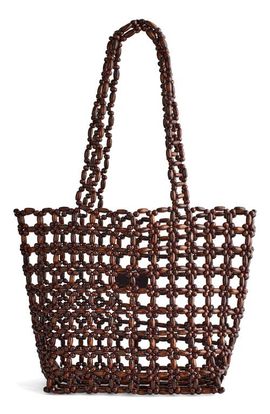Madewell Madewell Wood Beaded Tote
