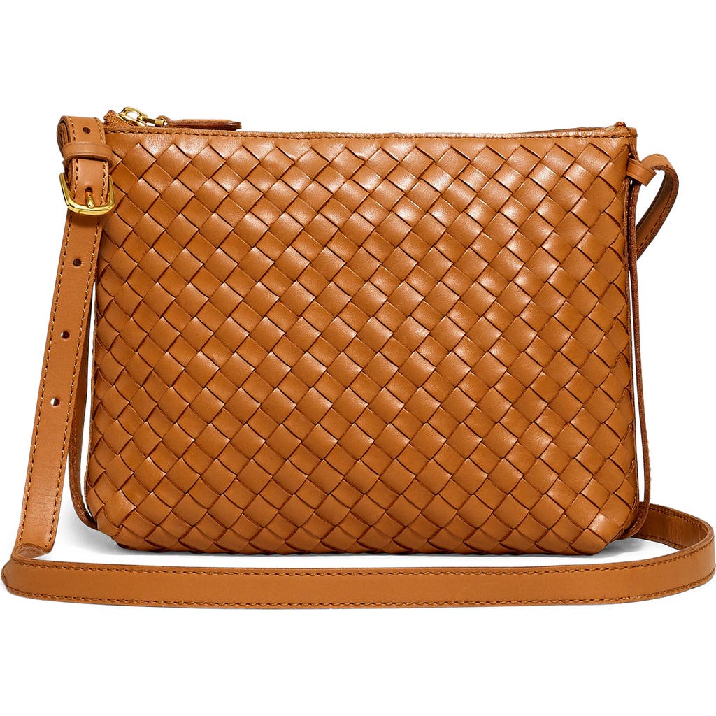 Madewell Madewell Woven Leather Crossbody Bag