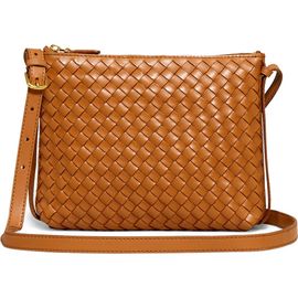 Madewell Madewell Woven Leather Crossbody Bag