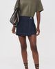 Madewell Madewell Wrap Mini Skort Rinse Wash - 5