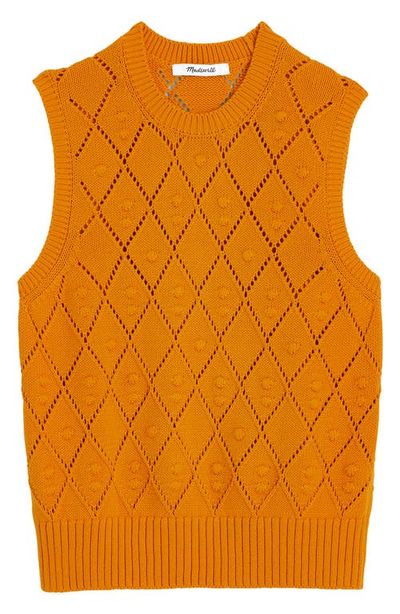 Madewell Madewell Zendaya Cotton Sweater Vest