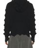 MADFRENZY MADFRENZY Spiked Slim Zip Up Hoodie - 2