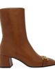 Madison Maison Madison Maison Back Stripe Horse bit Buckle Boot - 1