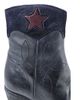 Madison Maison Madison Maison Cowboy Round Toe Star Ankle Boot - 5