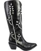 Madison Maison Madison Maison Cowboy Tall Boots with Floral Embroidery - 1