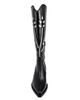 Madison Maison Madison Maison Cowboy Tall Boots with Floral Embroidery - 4