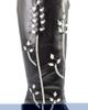 Madison Maison Madison Maison Cowboy Tall Boots with Floral Embroidery - 5