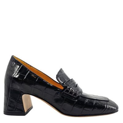 Madison Maison Madison Maison Heel Moc Croc Loafer