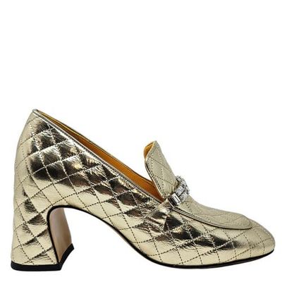 Madison Maison Madison Maison Heel Quilted Loafer