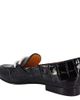 Madison Maison Madison Maison Leather Croc Embossed Pearl Flat Loafer - 3
