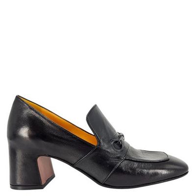 Madison Maison Madison Maison Leather Hidden Bit Heel Loafer