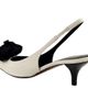 Madison Maison Madison Maison x Roberto Festa Istinya Flower Leather Slingback Kitten Heel - 3