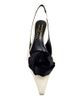 Madison Maison Madison Maison x Roberto Festa Istinya Flower Leather Slingback Kitten Heel - 4