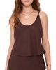 Madison the Label Madison the Label Anastasia Tank Choc - 1