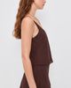 Madison the Label Madison the Label Anastasia Tank Choc - 4