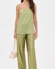 Madison the Label Madison the Label Giovanna Pants Olive w/ Burgundy Spot - 5