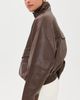 Madison the Label Madison the Label Nora Jacket Choc - 4