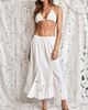 Madly Vintage 90s Cotton Beaded Cutwork Skirt Selected by Madly Vintage - 2