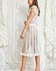 Madly Vintage Crochet Lace Midi Dress Selected by Madly Vintage - 3