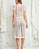 Madly Vintage Crochet Lace Midi Dress Selected by Madly Vintage - 4