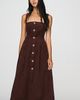 Maeve 100% Cotton Corduroy Midi Dress - 1