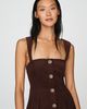 Maeve 100% Cotton Corduroy Midi Dress - 3