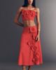 Maeve 100% Cotton Floral Appliqué Crop Top - 3