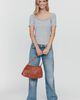 Maeve 100% Cotton Lace-Trim Tee - 2