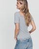 Maeve 100% Cotton Lace-Trim Tee - 4