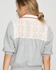 Maeve 100% Cotton Lace Sweatshirt - 4