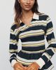 Maeve 100% Cotton Peplum Rugby Top - 1