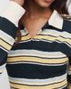 Maeve 100% Cotton Peplum Rugby Top - 2