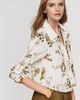 Maeve 100% Cotton Smocked Buttondown Shirt - 1
