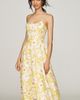 Maeve 100% European Linen Drop Waist Midi Dress - 1