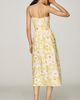 Maeve 100% European Linen Drop Waist Midi Dress - 3