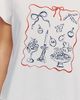 Maeve Agathe Marty x Maeve Caitlin 100% Cotton Holiday Tee - 2