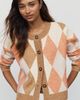 Maeve Argyle Cardigan Sweater - 1