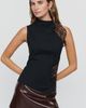 Maeve Asymmetrical Lace Ponte Top - 1