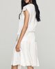 Maeve Asymmetrical Satin Godet Midi Skirt - 4