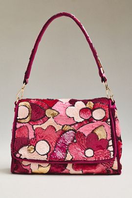 Maeve Audra Beaded Shoulder Bag