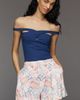 Maeve Avery Linen Stretch Cuffed Shorts - 1