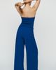 Maeve Avery Strapless Wide-Leg Pleated Jumpsuit - 4