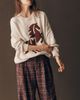Maeve Avery Wide-Leg Pleated Trousers Pants - 4