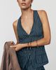 Maeve Belt Hardware Vest Top - 1