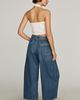 Maeve Belted High-Rise Relaxed Barrel Jeans - 5